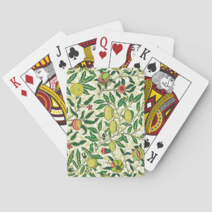 William Morris Exotic Fruit, Lemon Gult Casinokort