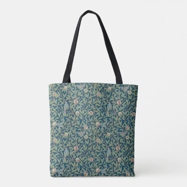 William Morris Fågel och Granatäpple Tygkasse (Baksida)