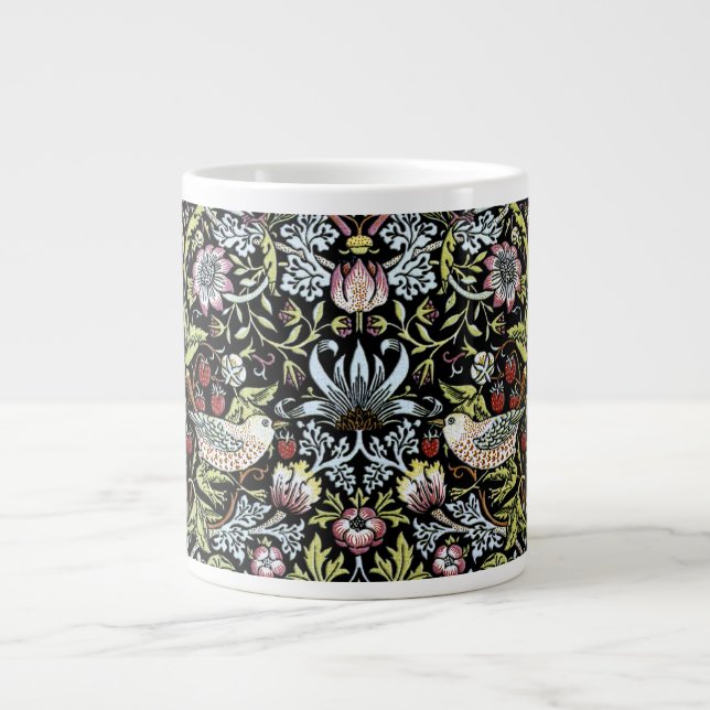 William Morris fåglar och blommor 2 Jumbo Mugg (Framsidan)