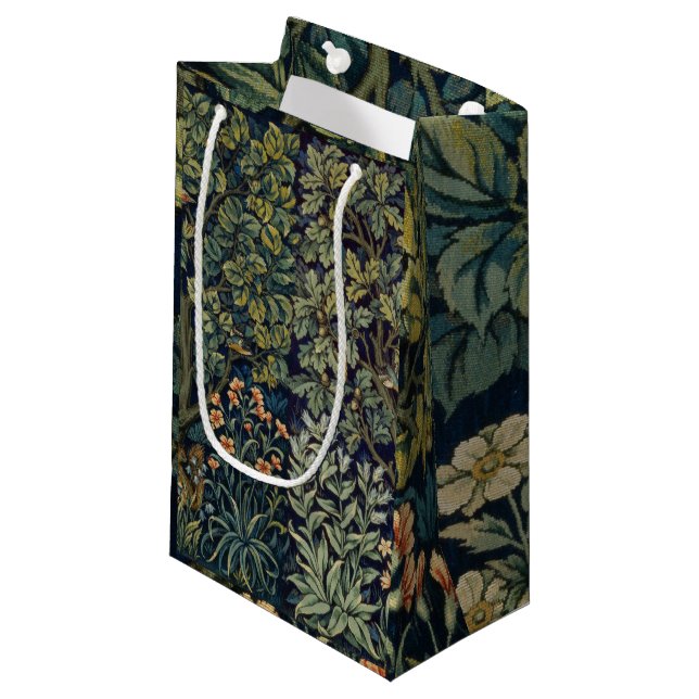 William Morris Fasan Fågel Träd Skogsmark (Framsidan Vinklad)