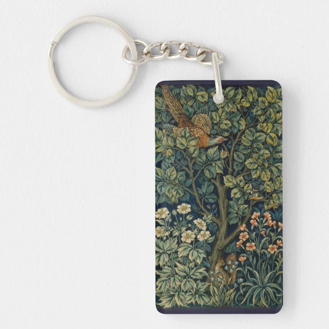 William Morris Fasan Fågel Träd Skogsmark (Framsidan)