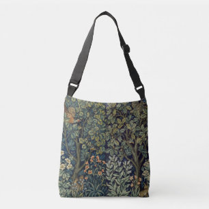 William Morris Fasan Fågel Träd Skogsmark Axelväska