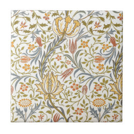 William Morris floradesign Kakelplatta