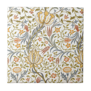 William Morris floradesign Kakelplatta