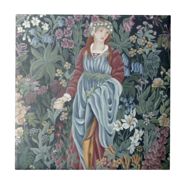 William Morris floror Kakelplatta (Framsidan)