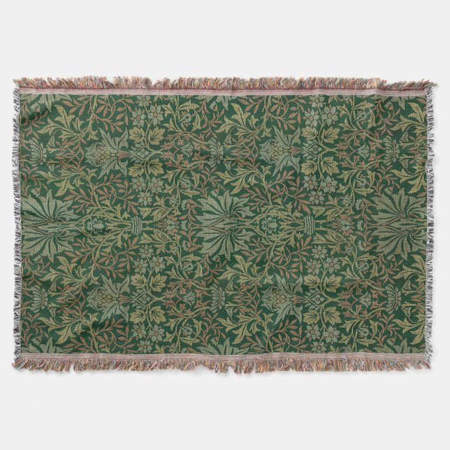 William Morris Flower Garden-Greens Filt (Framsidan)