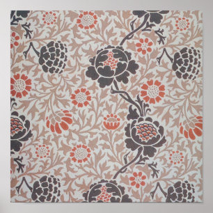 William Morris Flower Grafton Tapet Poster