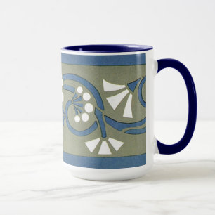 William Morris Flower Pub - Mugg