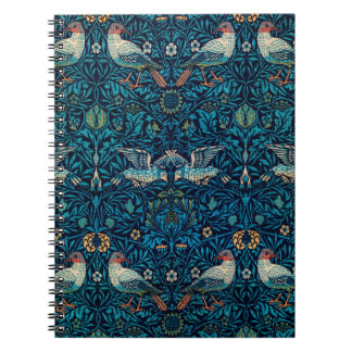 William Morris - Flowers & Birds Mönster Anteckningsbok