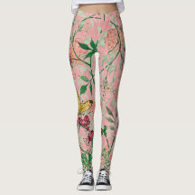 William Morris FLOWERS OCH BUTTERFLIES Leggings