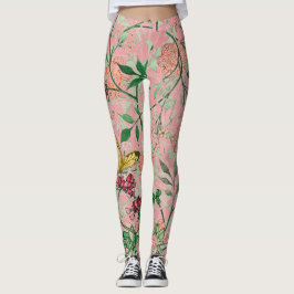 William Morris FLOWERS OCH BUTTERFLIES Leggings