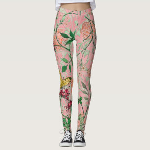 William Morris FLOWERS OCH BUTTERFLIES Leggings