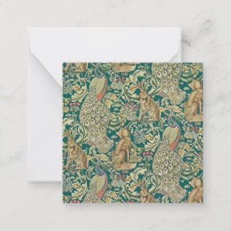 William Morris Forest Flat Note Card Anteckningskort
