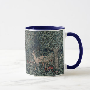 William Morris Forest Greenery Animals Flowers Mugg