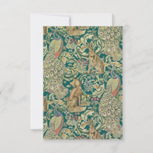 William Morris "Forest" - Platt tack - ditt kort