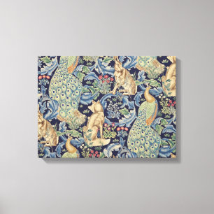 William Morris Forest Rabbit Canvastryck