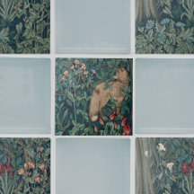 William Morris Forest Wildblomma 2 Tapestry