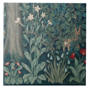 William Morris Forest Wildblomstertapestry Kakelplatta