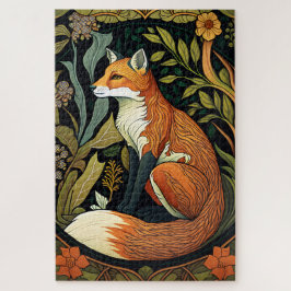 William Morris Fox Jigszle Puzzle Pussel