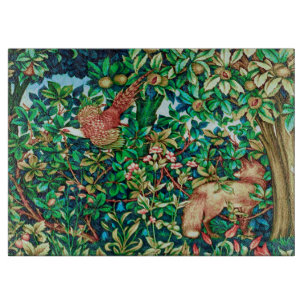 William Morris Fox och Pheasant Tapestry Print