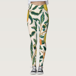 William Morris Fruit and Pomegranate Leggings