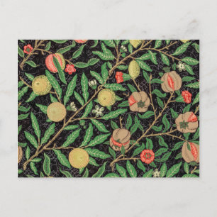 William Morris Fruit Pomegranate Blommönster Vykort