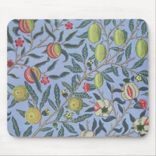 William Morris Fruit Pomegranate Blue Ornament Musmatta