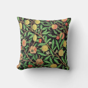 William Morris Fruit Pomegranates Lemons Mönster Kudde