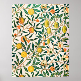 William Morris Frukt Granatäpple Vintage Poster