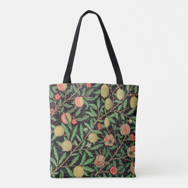 William Morris - Fruktmönster Tygkasse (Baksida)