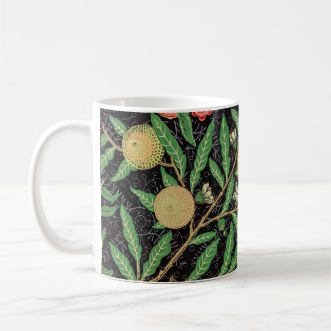 William Morris fruktmönster Vintage Kaffemugg (Vänster)