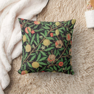 William Morris fruktmönster Vintage Kudde