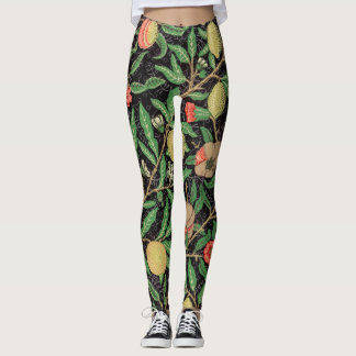 William Morris fruktmönster Vintage Leggings