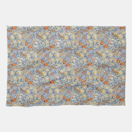 William Morris Gold Lily Victorian Botanical Kökshandduk