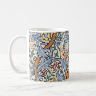William Morris Gold Lily Victorian Wallpaper Kaffemugg