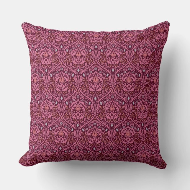 William Morris Golden Bough i Plum Kudde (Framsida)
