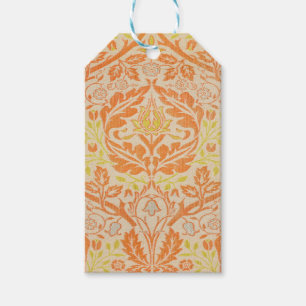 William Morris Golden Bough Tapestry Mönster Presentetikett