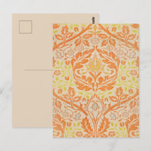 William Morris Golden Bough Tapestry Mönster Vykort