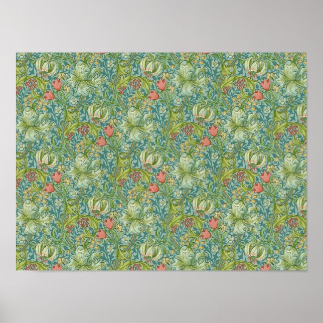 William Morris "Golden Lily" 1 Poster (Framsidan)