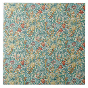 William Morris "Golden Lily" 3 Kakelplatta