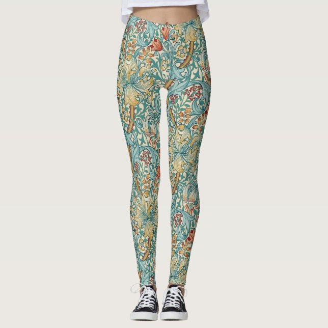 William Morris "Golden Lily" 3 Leggings (Framsida)