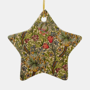 William Morris Golden Lily Antique Julgransprydnad Keramik