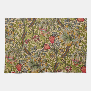 William Morris Golden Lily Antique Kökshandduk