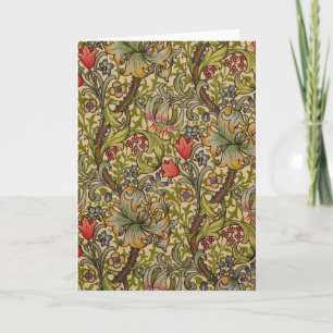 William Morris Golden Lily Antique Kort