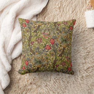 William Morris Golden Lily Antique Kudde