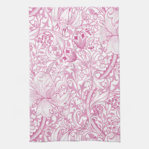 William Morris Golden Lily Blommönster Kökshandduk
