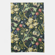 William Morris Golden Lily Blommönster