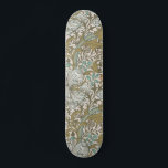 William Morris Golden Lily Blue Guld Classic Mini Skateboard Bräda 18,5 Cm<br><div class="desc">William Morris Golden Lily - Blommigt Antique Mönster - Det här är en fotografisk återgivning av ett antikt Victorian tapet av William Morris,  som visar en antik dammkorv paisley brocade mönster med guldliljor,  blåringblommor,  daisy och snurrande acanthus löv.</div>