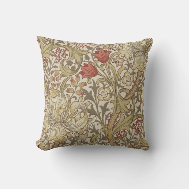 William Morris Golden Lily Kudde (Framsida)