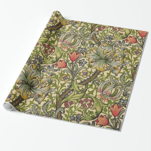 William Morris Golden Lily Presentpapper